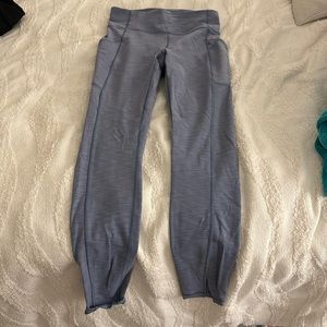 lululemon leggings light blue